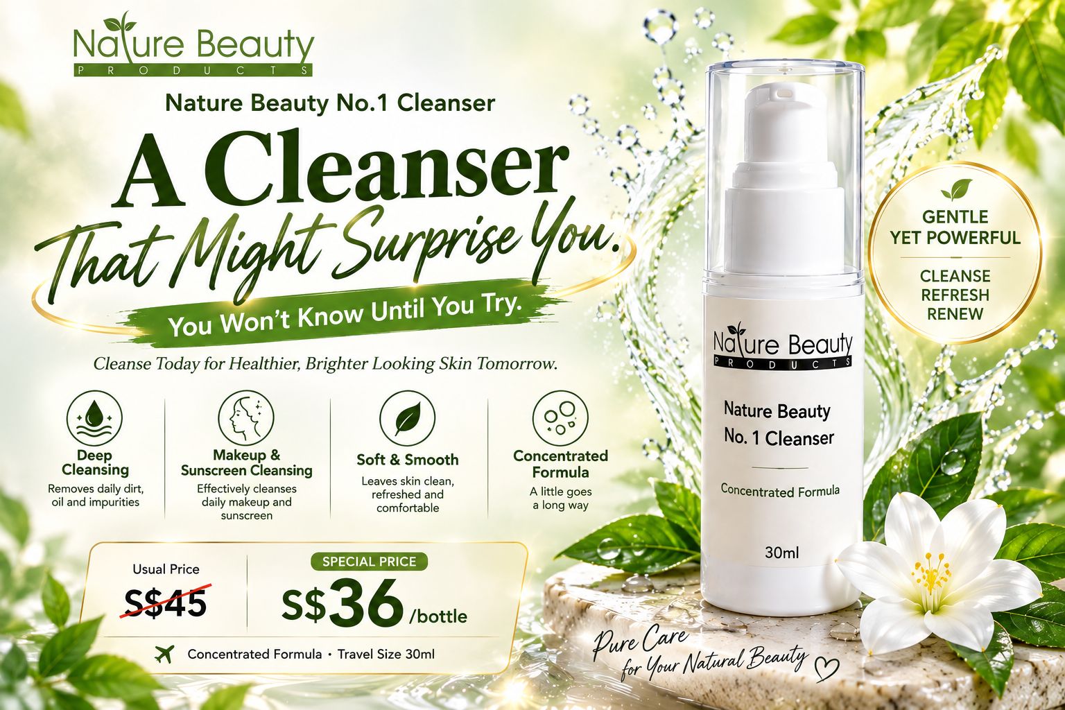 Nature Beauty No. 1 Cleanser